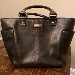 Kate Spade Black Leather Tote